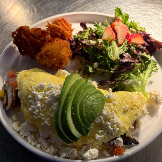 Veggie Omelette.