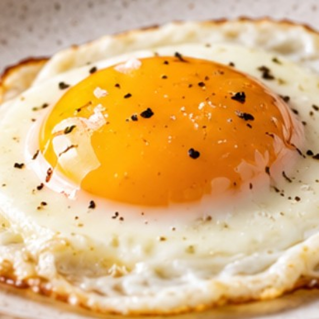 One egg.
